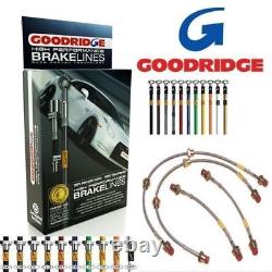 Kit de tuyau de frein Goodridge SFD0603-3C pour Ford Cortina MK2 1966-70 Kit de tuyau de frein Goodridge SFD0603-3C pour Ford Cortina MK2 1966-70
