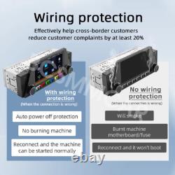 Lecteur MP5 de voiture 1 Din Radio Stéréo Audio pour Apple CarPlay Unité principale Mirror Link