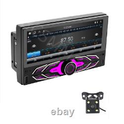 Lecteur MP5 pour voiture 2 Din avec écran tactile stéréo radio GPS Navi WIFI BT FM Mirror Link