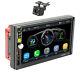 Lecteur Mp5 Stéréo De Voiture Radio Double Din 7 Pouces Carplay Android Auto Bluetooth Usb