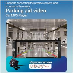Lecteur MP5 stéréo vidéo pour voiture avec WIFI, FM, USB, compatible avec Apple Carplay et Android Auto
