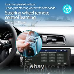Lecteur MP5 stéréo vidéo pour voiture avec WIFI, FM, USB, compatible avec Apple Carplay et Android Auto