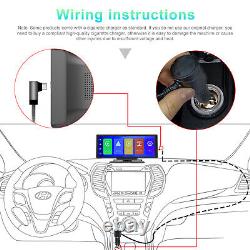 Lecteur multimédia Bluetooth sans fil pour voiture avec Android Carplay, DVR AUX HD 1080P WiFi