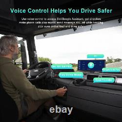 Lecteur multimédia Bluetooth sans fil pour voiture avec Android Carplay, DVR AUX HD 1080P WiFi