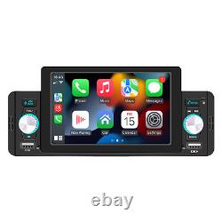 Lecteur multimédia radio Bluetooth MP5 USB FM MirrorLink pour voiture SUV VAN 1 Din