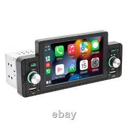 Lecteur multimédia radio Bluetooth MP5 USB FM MirrorLink pour voiture SUV VAN 1 Din
