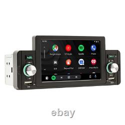 Lecteur multimédia radio Bluetooth MP5 USB FM MirrorLink pour voiture SUV VAN 1 Din