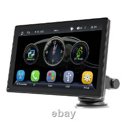 Lecteur multimédia stéréo radio pour voiture avec CarPlay, miroir Android, TF, USB, WiFi