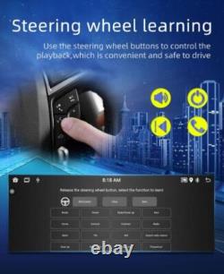 Lecteur vidéo de navigation GPS pour voiture Single DIN, radio FM Bluetooth, CarPlay Android