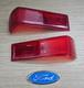 Lentilles De Feux Rouges Arrière Ford Cortina Mk2 3014 Paire Pièces Ford D'origine Neuves