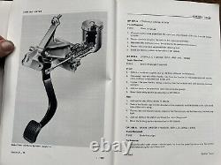 Manuel d'atelier original de la Ford Lotus Cortina Mk 2 1969 RS Twin Cam Chapman