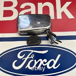 Miroir et tampon Ford Cortina Capri Escort Mk2 Mk3 authentique 76BB17531BA côté droit