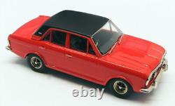 Modèle réduit Pathfinder GTA 1/43 Voiture modèle GTA02 Ford Cortina Mk2 Rouge