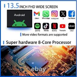 Moniteur d'appui-tête de siège arrière de voiture 1080P écran tactile TV lecteur WiFi rotatif 2+32G