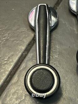 Poignées de vitres authentiques pour Ford Escort Mk1 Granada Cortina, référence 160195 G41250, la paire.