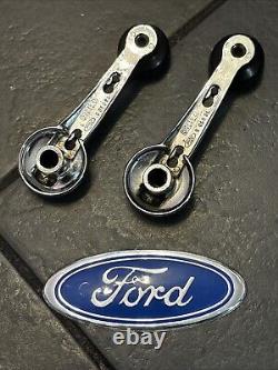 Poignées de vitres authentiques pour Ford Escort Mk1 Granada Cortina, référence 160195 G41250, la paire.