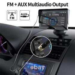 Portable Car 7 Ips Touch Screen Navigation Bluetooth Moniteur Fm/aux/bt Withcamera