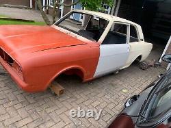 Projet d'origine Ford Cortina Mk2 à deux portes 1600GT de 1968, conduite à droite (RHD)