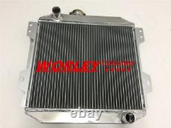 Radiateur en aluminium pour Ford Escort 1600 Capri MK2/MK3 GECP Cortina OHV 1.3/1.6/2.0L MT
