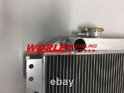 Radiateur en aluminium pour Ford Escort 1600 Capri MK2/MK3 GECP Cortina OHV 1.3/1.6/2.0L MT