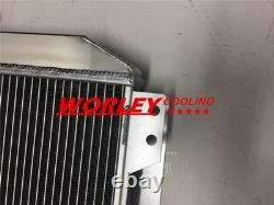 Radiateur en aluminium pour Ford Escort 1600 Capri MK2/MK3 GECP Cortina OHV 1.3/1.6/2.0L MT
