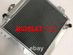Radiateur en aluminium pour Ford Escort 1600 Capri MK2/MK3 GECP Cortina OHV 1.3/1.6/2.0L MT
