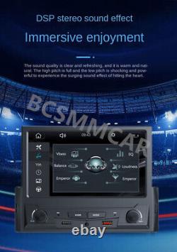 Radio de voiture 1 Din 7 pouces avec CarPlay sans fil, Android Auto, Bluetooth et caméra arrière 8LED