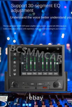 Radio de voiture 1 Din 7 pouces avec CarPlay sans fil, Android Auto, Bluetooth et caméra arrière 8LED
