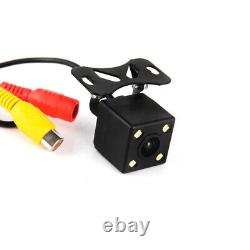 Radio de voiture 1 Din 7 pouces avec CarPlay sans fil, Android Auto, Bluetooth et caméra arrière 8LED