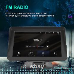 Radio de voiture 7 pouces sans fil avec Apple Carplay, Android Auto, écran tactile portable, Bluetooth et FM