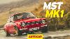 Reproduction Ultime De La Ford Escort Rally Car Mst Mk1 Pilotée 50 Ans Après La Victoire Historique Au Rallye Rac