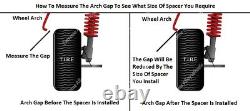 S'adapte Ford Escaliers De Roue 20mm Capri Escort Black Alliage Hub Centric 4x108 63,4 X 4