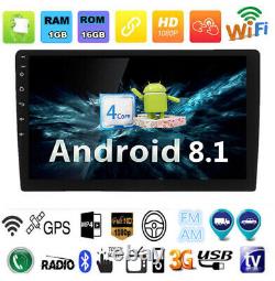 Simple Din Android8.1 10 Car Stereo Radio Navigation Gps Wifi Dab Miroir Lien