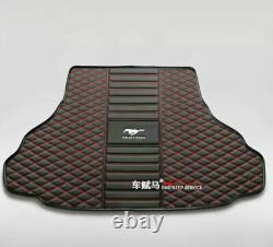 Tapis de sol et tapis de coffre imperméables pour Ford Mustang avec volant à droite 2001-2022.