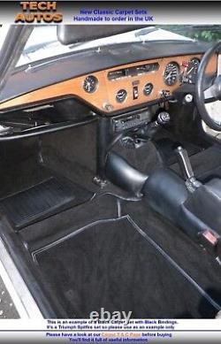 Tapisserie sur mesure en velours pour Ford Cortina Mk1 & Mk2 faite à la main