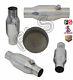 Universal T304 Stainless Sports Cat Catalytic Convertisseur 2,5 Pouces 200 Cell-frd1