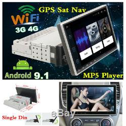 Voiture Bluetooth Sat Nav Système De Navigation Gps Chaîne Stéréo Radio Mp5 Android 9.1