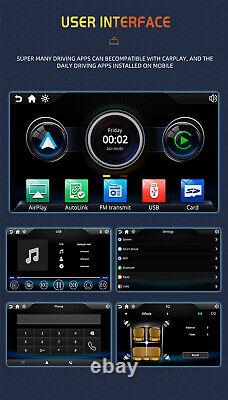 Voiture Mp5 Lecteur Portable Monitor 7in Bt Fm Sans Fil Carplay Android Auto Aveccamera
