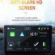 Voiture Portable Display Monitor 7in Mp5 Lecteur Bt Fm Sans Fil Carplay Android Auto