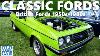 Voitures Ford Classiques Des Années 1950 à 1980, Y Compris Escort Mk2, Consul & Zephyr, Cortina, Capri & Autres Fords